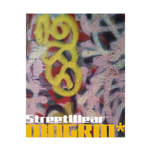 Graffiti Chill Matte Vertical Poster — 'Managarm' Spray-Paint Mini Poster for Dorm & Office