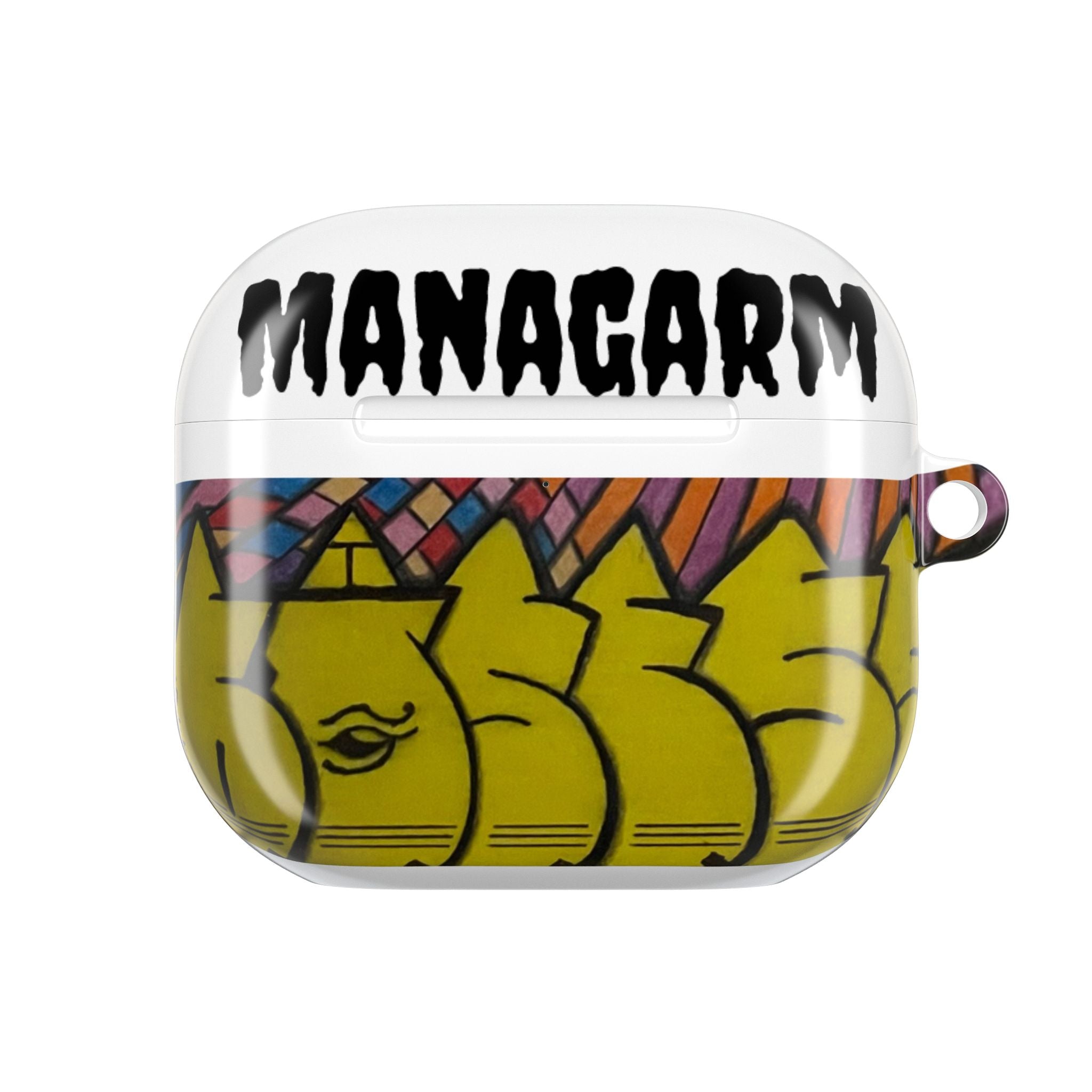 Managarm Graffiti AirPod Case — 90s Street Music Vibe