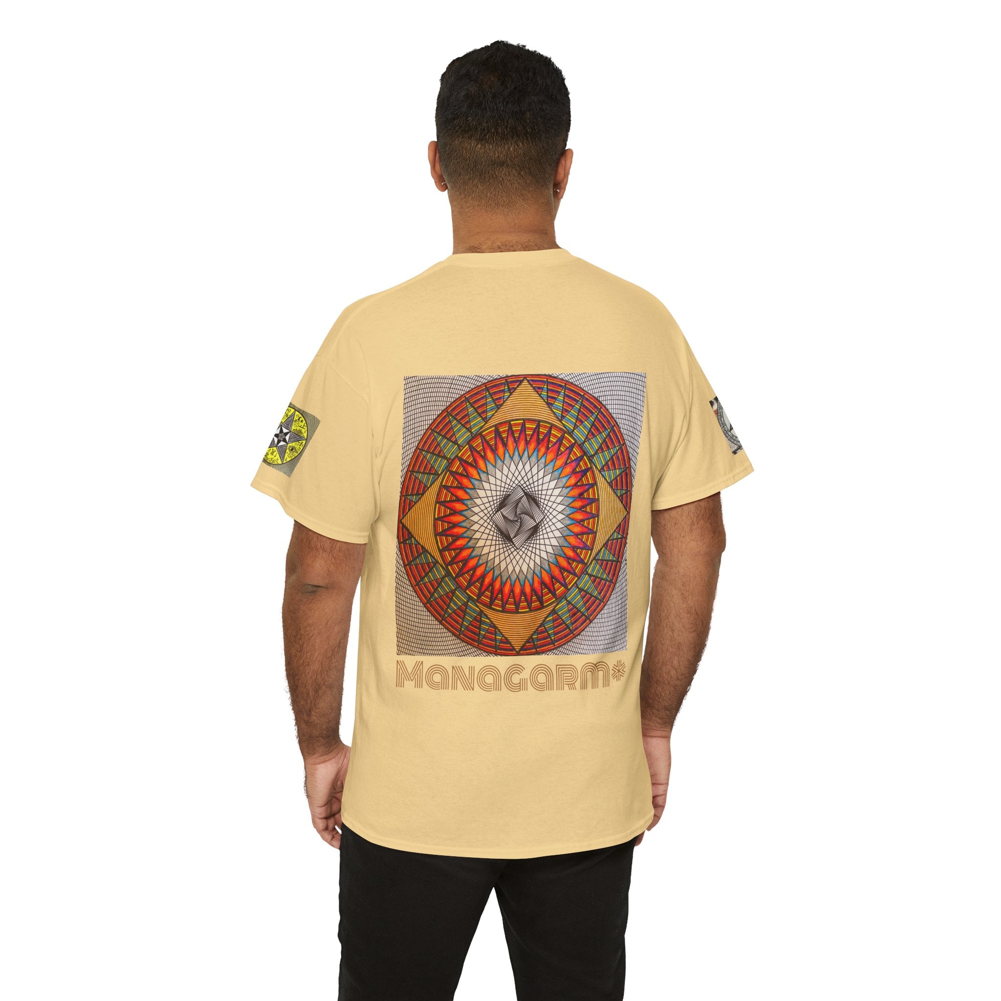 Managarm Streetwear Tee — Hand‑Made Fashion Art