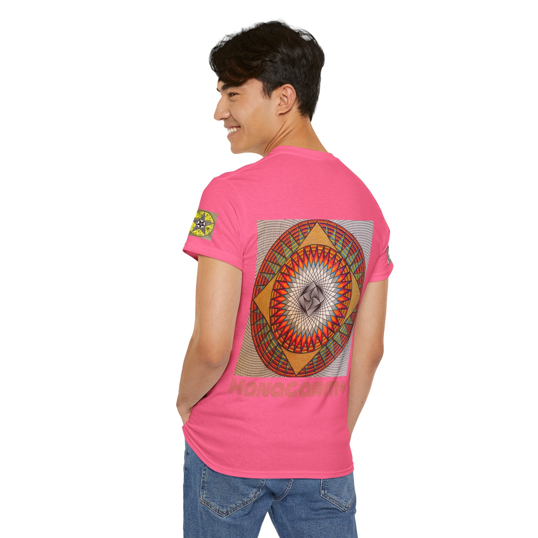 Managarm Streetwear Tee — Hand‑Made Fashion Art