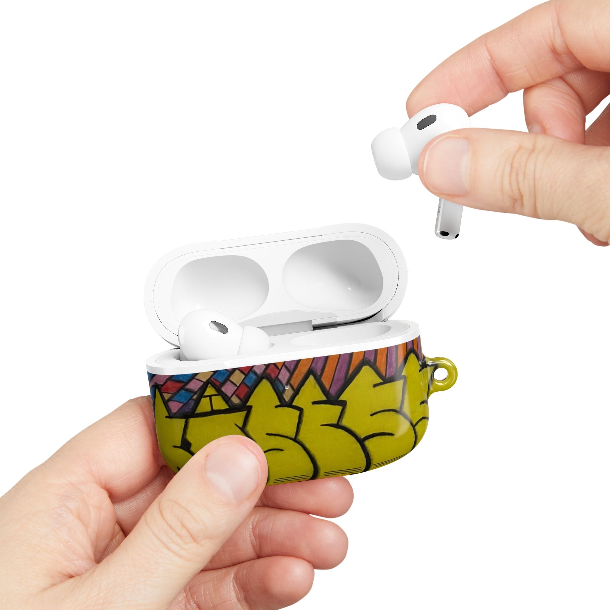 Managarm Graffiti AirPod Case — 90s Street Music Vibe
