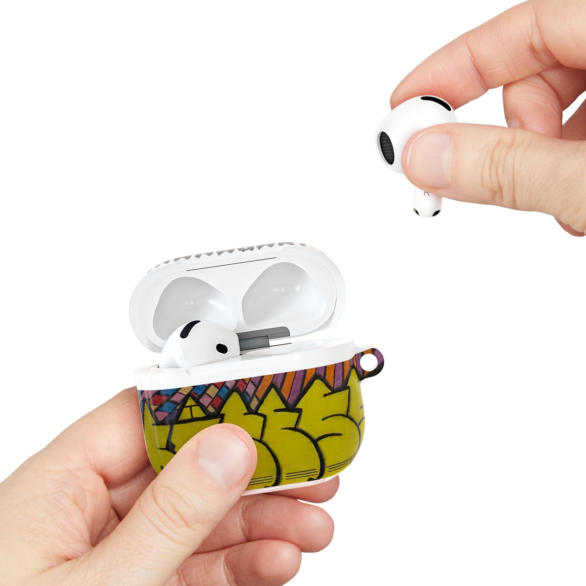 Managarm Graffiti AirPod Case — 90s Street Music Vibe