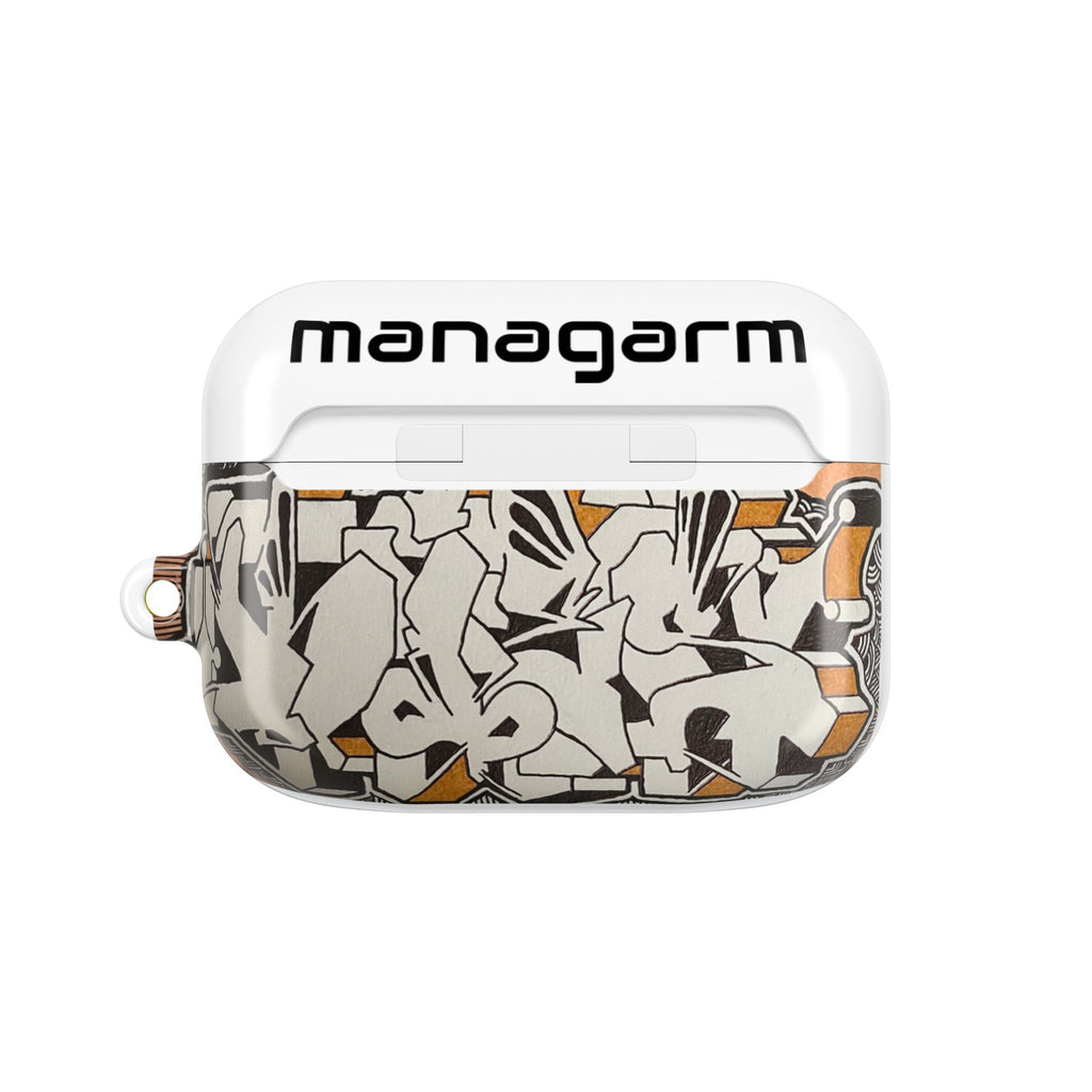 Managarm Graffiti AirPod Case — 90s Street Music Vibe